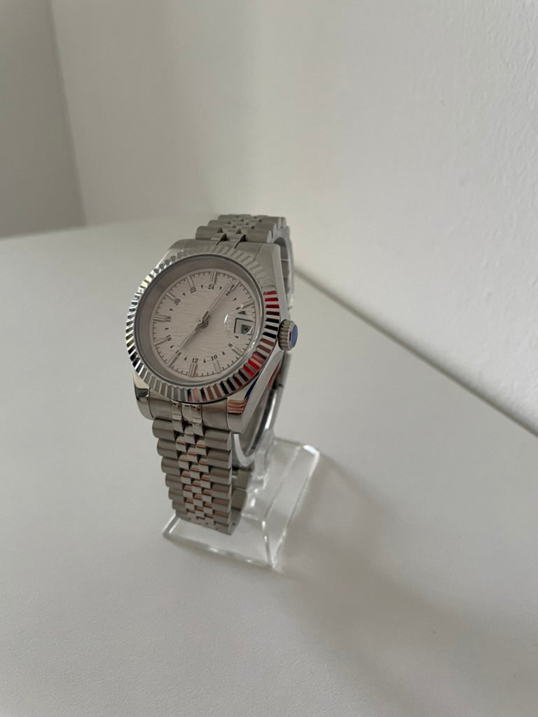 White DJ 36mm - Seiko Mods