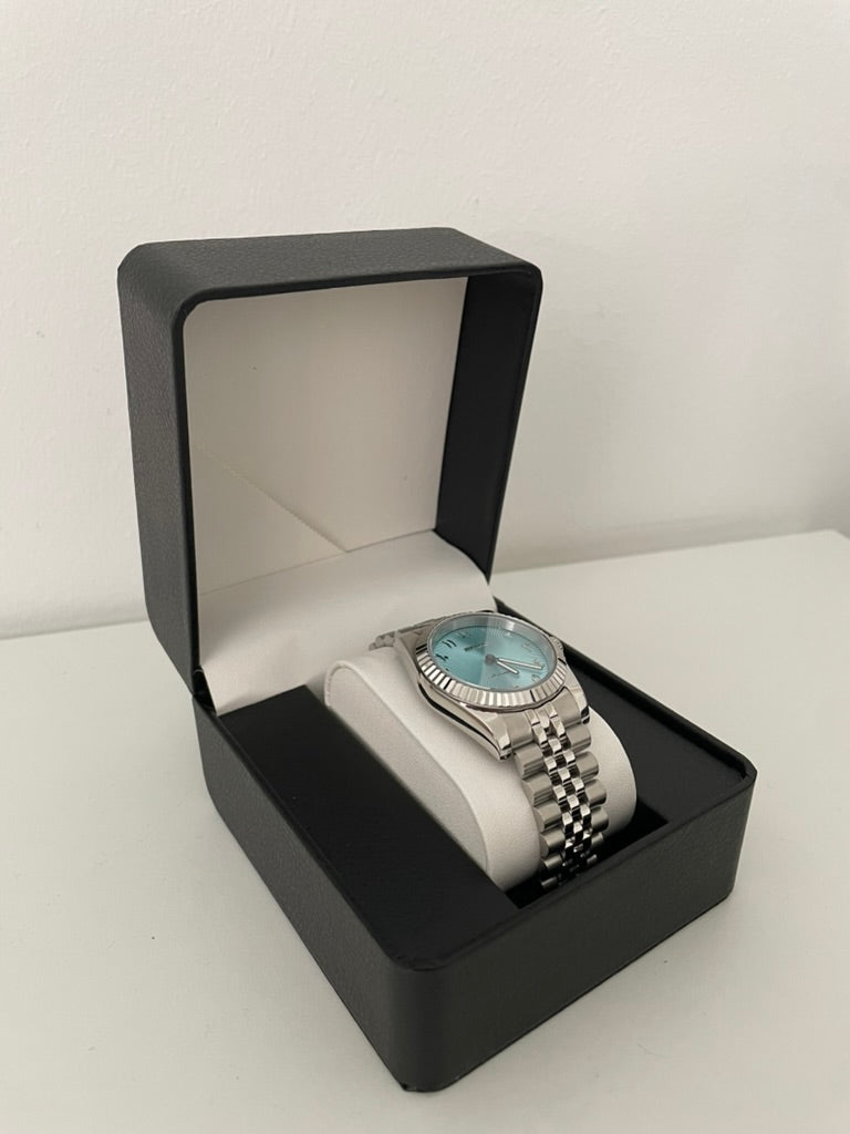 Tiffany Blue Arabic DJ 36mm - Seiko Mods