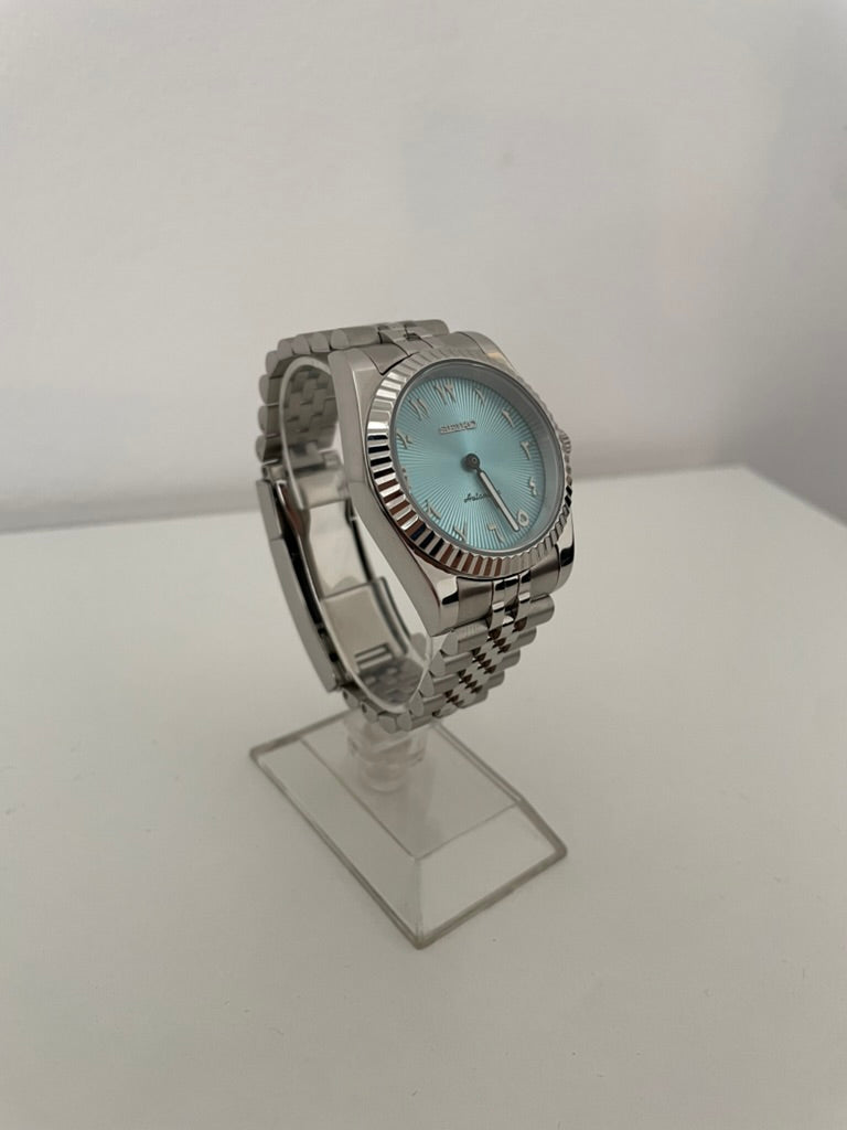 Tiffany Blue Arabic DJ 36mm - Seiko Mods