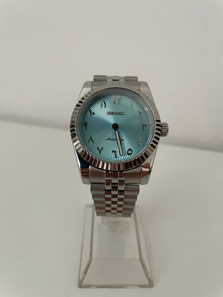 Tiffany Blue Arabic DJ 36mm - Seiko Mods